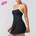 black tennis dress